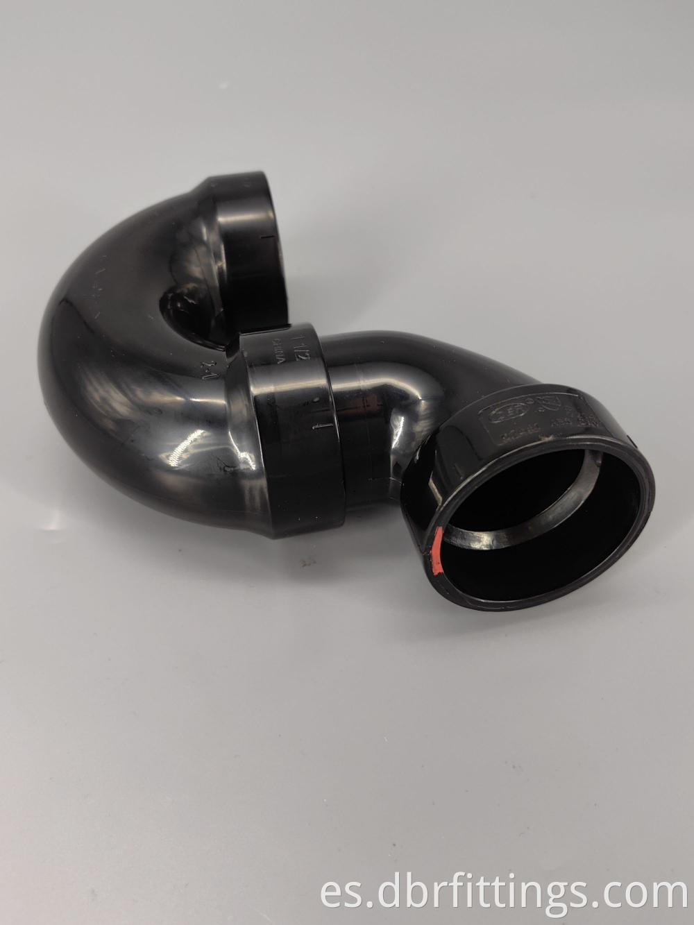 ABS fittings P-TRAP W/SOLVENT WELD JOINT for Plumbers